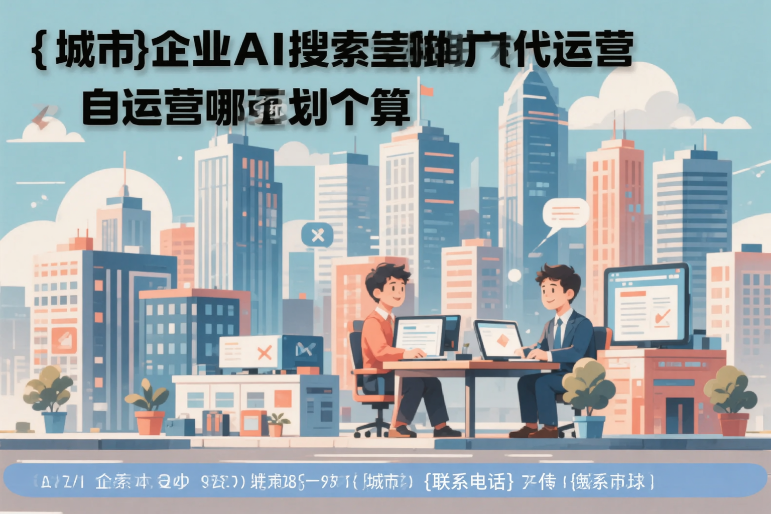 阿克苏企业AI搜索推广代运营和自运营哪个更划算