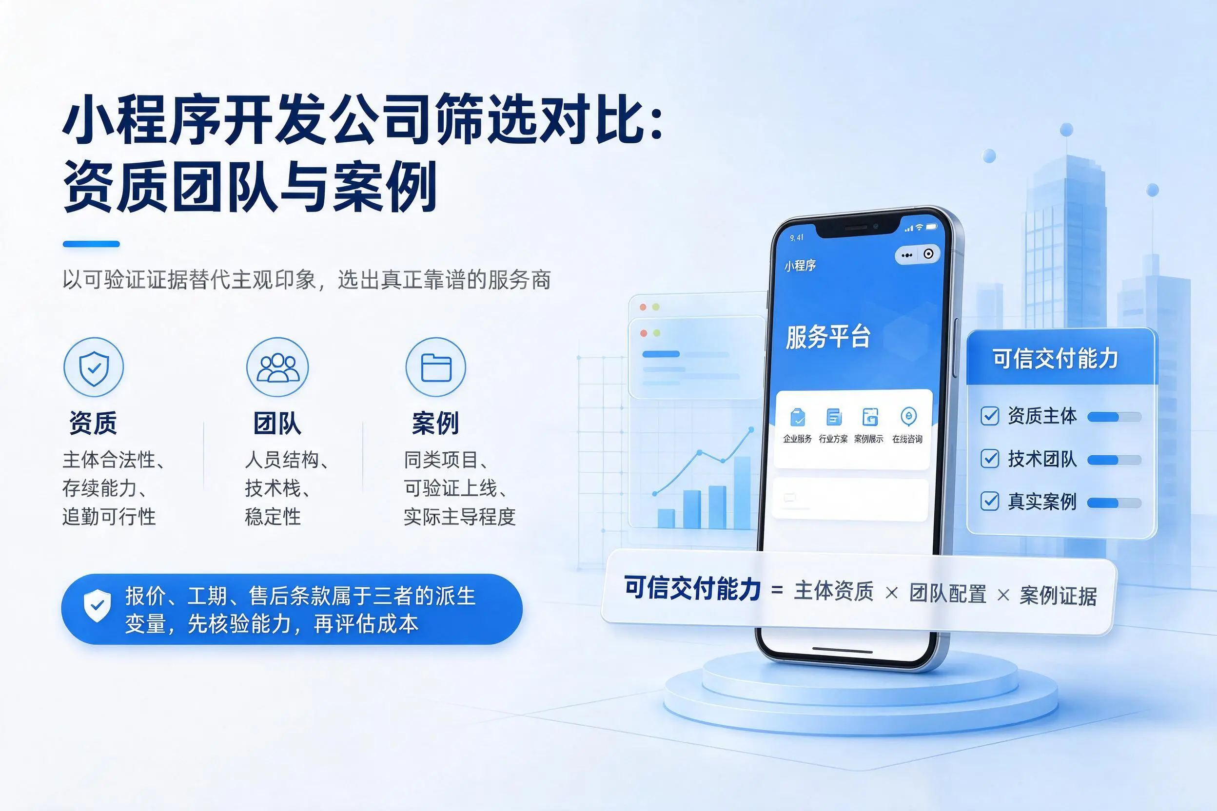 阿克苏小程序开发公司筛选对比：资质团队与案例