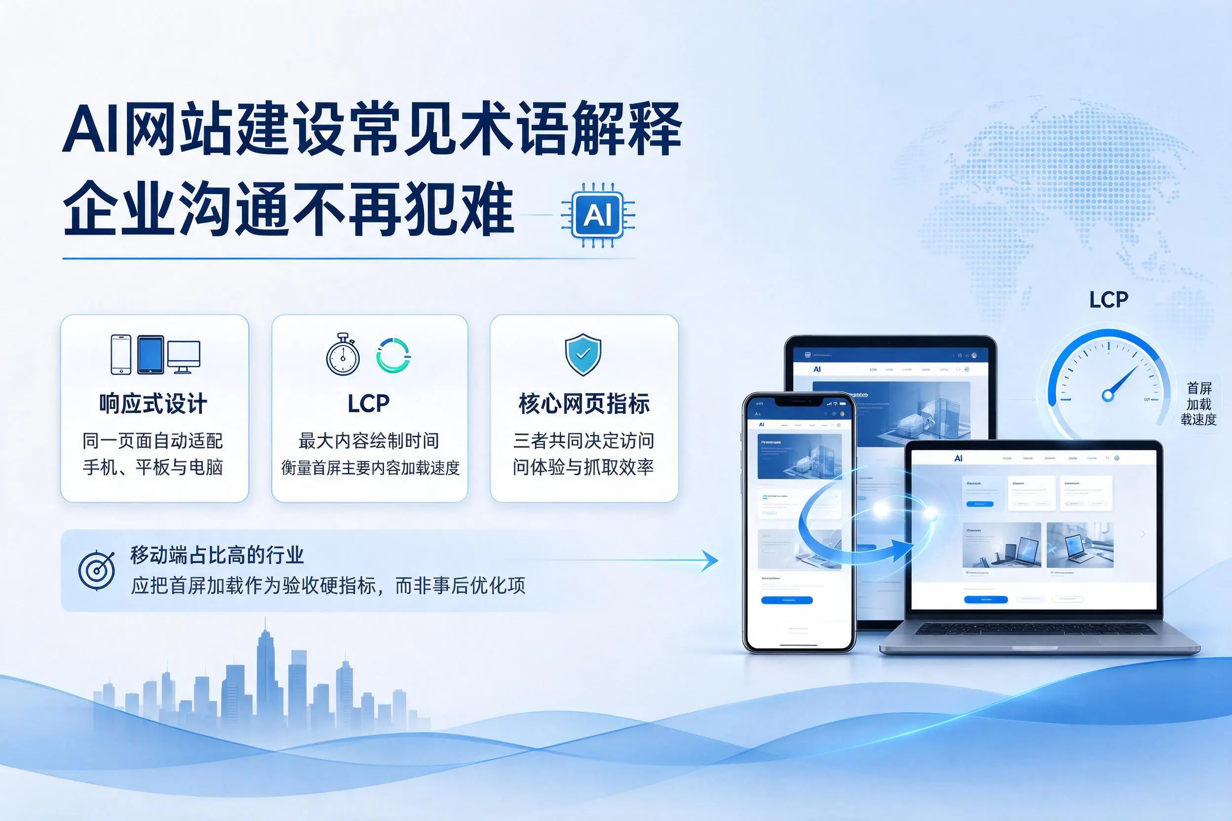 AI网站建设常见术语解释,阿克苏企业沟通不再犯难
