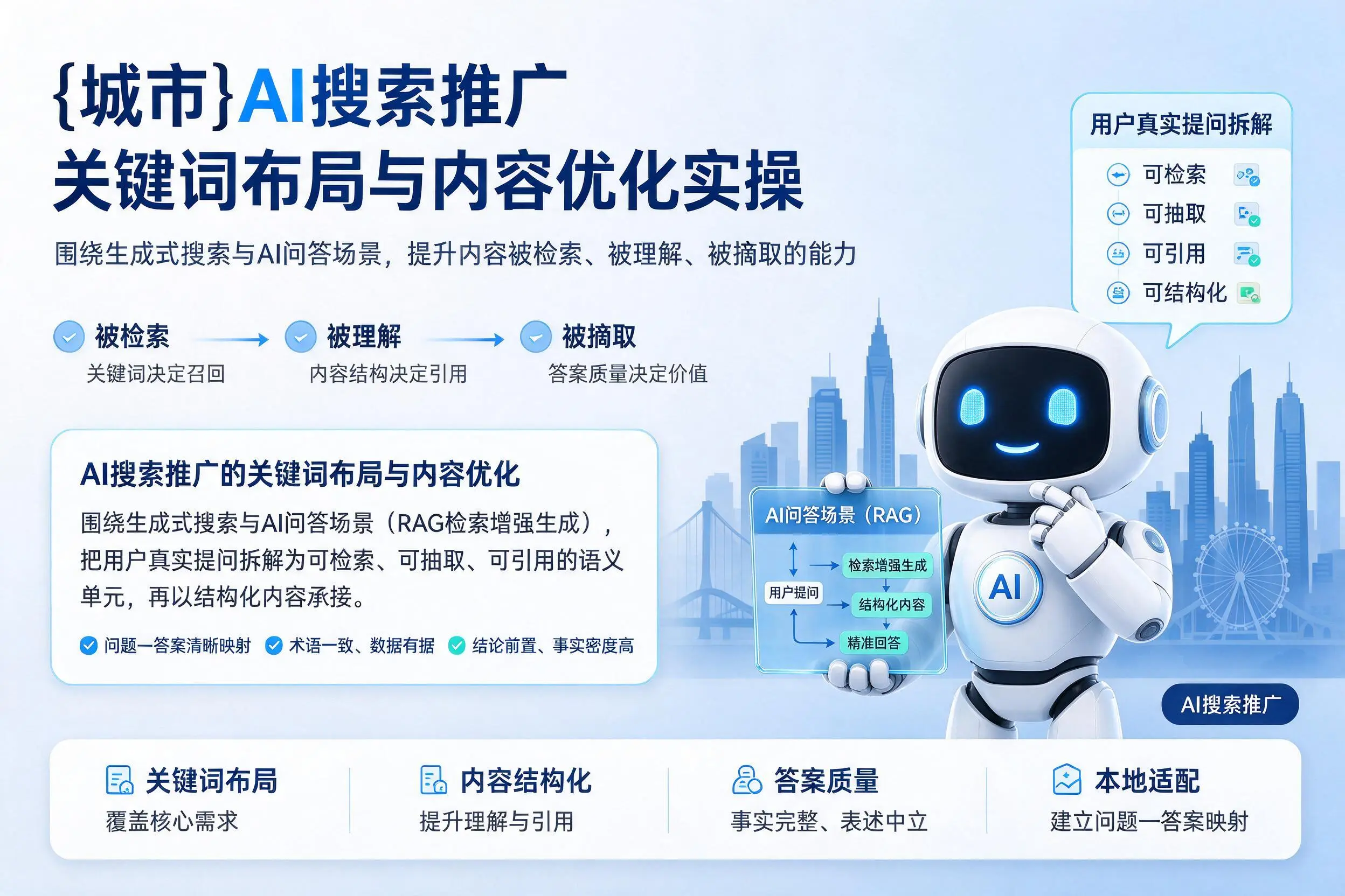 阿克苏AI搜索推广关键词布局与内容优化实操