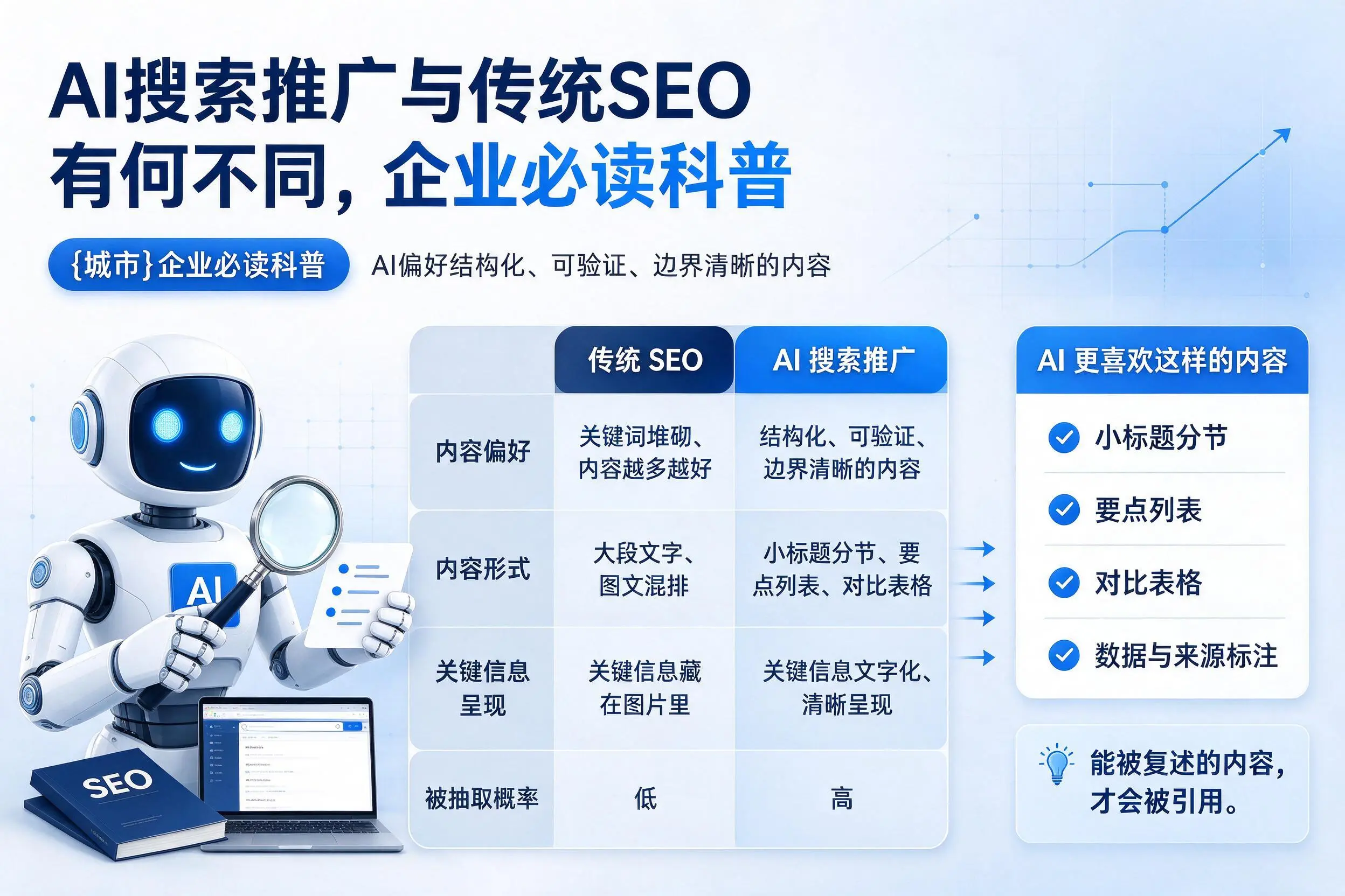 AI搜索推广与传统SEO有何不同，阿克苏企业必读科普