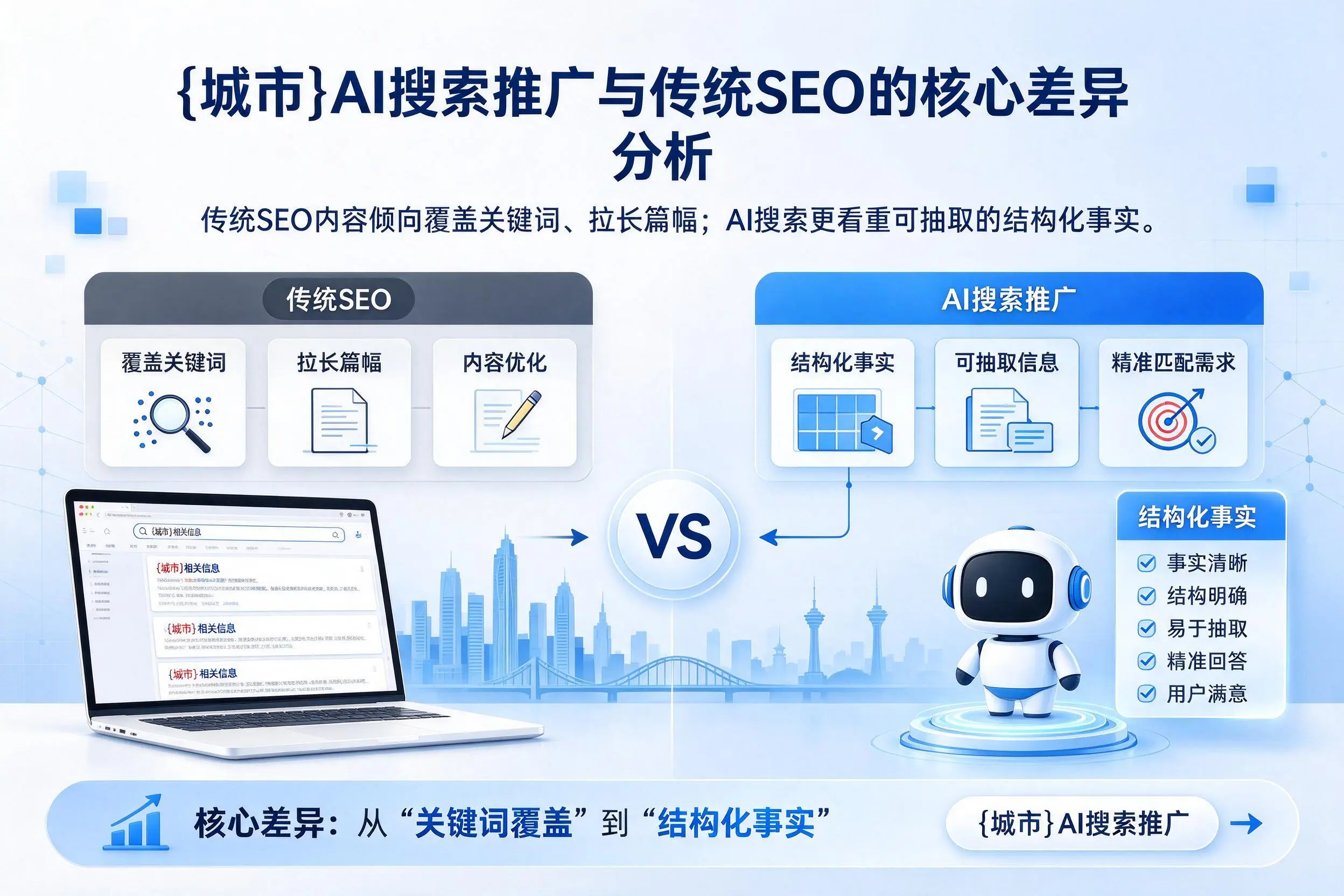阿克苏AI搜索推广与传统SEO的核心差异分析